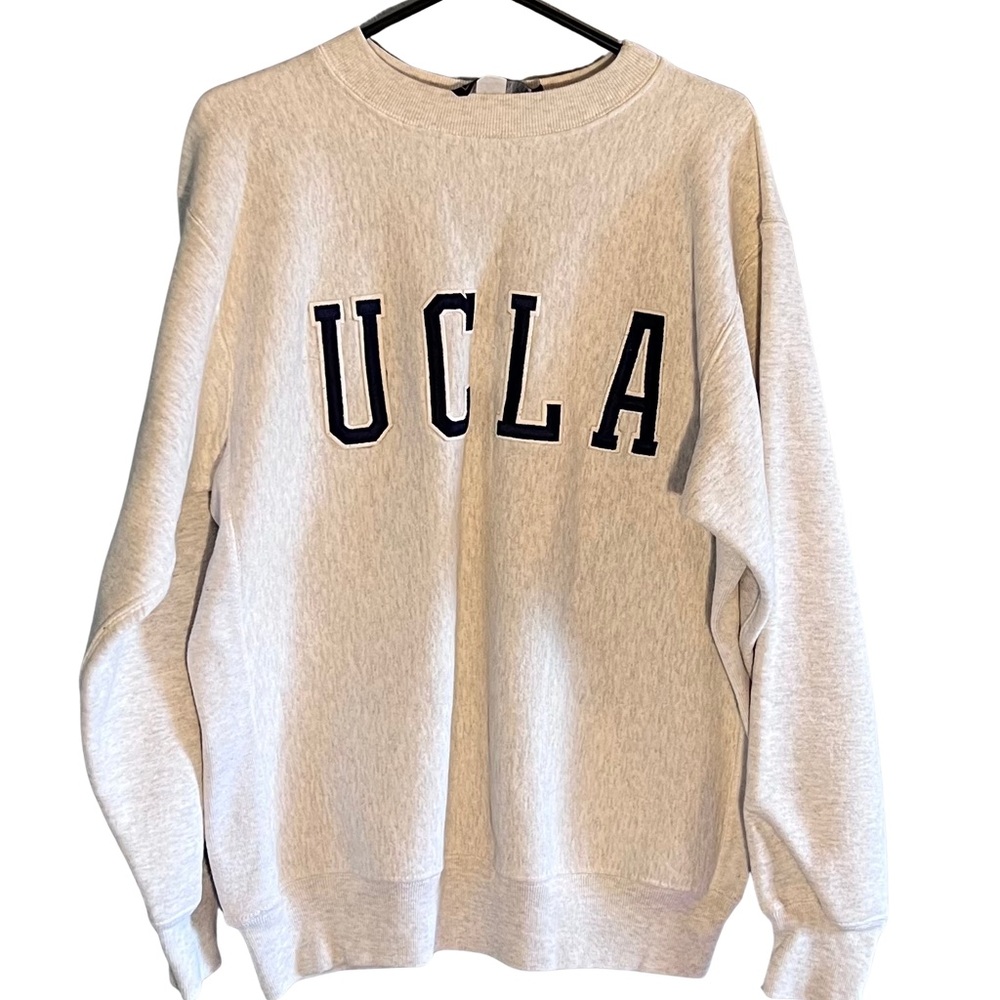 XL Graybear Vintage Style UCLA Gray Crewneck